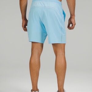 Lululemon Pace Breaker Lined Short 7” Blue Chill